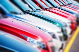 Colorful Cars Stock