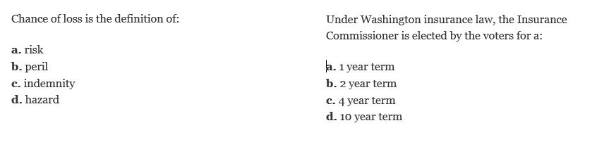 questions for washington