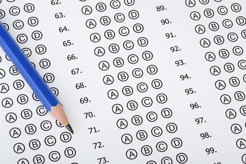 practice standardized test